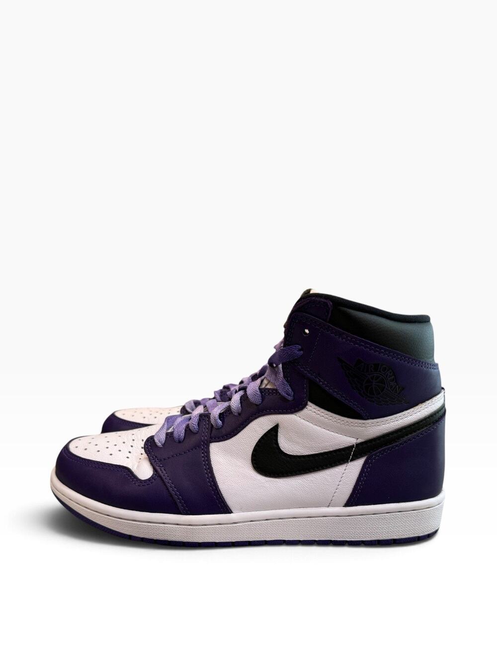 Jordan 1 Retro High OG ‘Court Purple’ 2.0 555088-500 Men’s 10